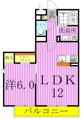 パークフラッツ 間取り図