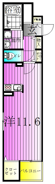 スターカレント１ 間取り図