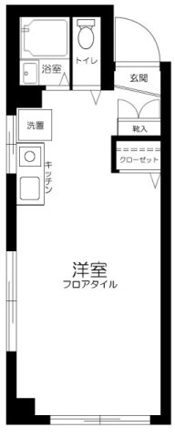 メゾン半谷 間取り図