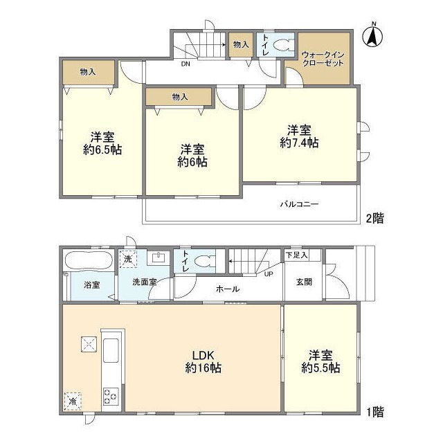 Ｋｏｌｅｔ松戶幸田 間取り