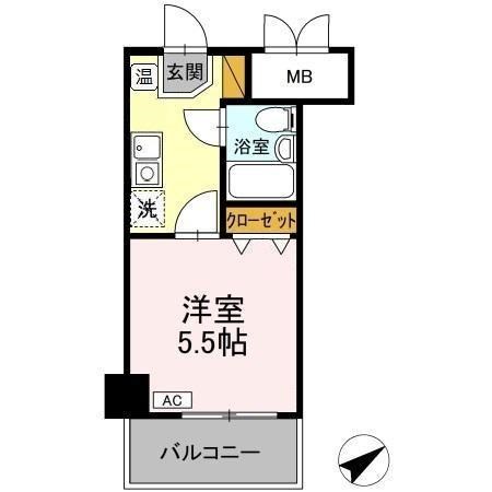 コンフォール小泉 209号室 間取り