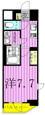 アイルグランデ北綾瀬  間取り図