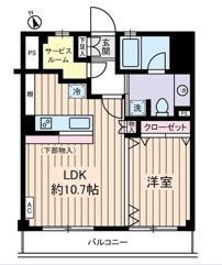 いずみマンション 間取り図