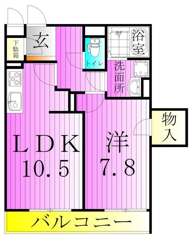 （仮称）リブリ・足立区西新井 間取り図