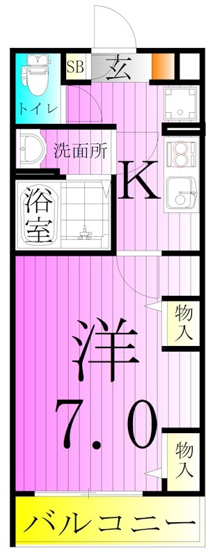 （仮称）リブリ・足立区西新井 間取り図