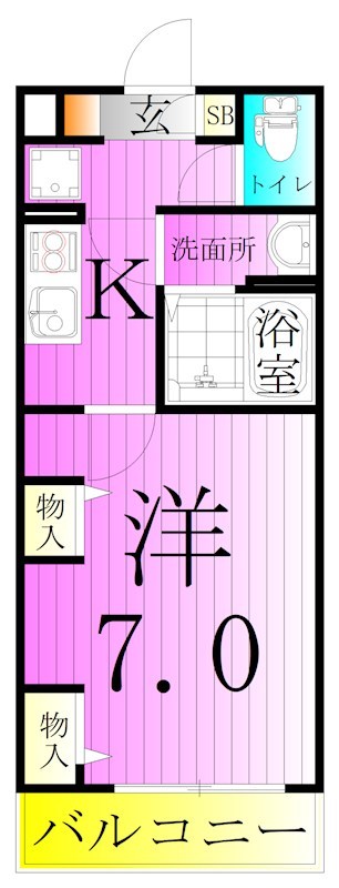 （仮称）リブリ・足立区西新井 間取り図