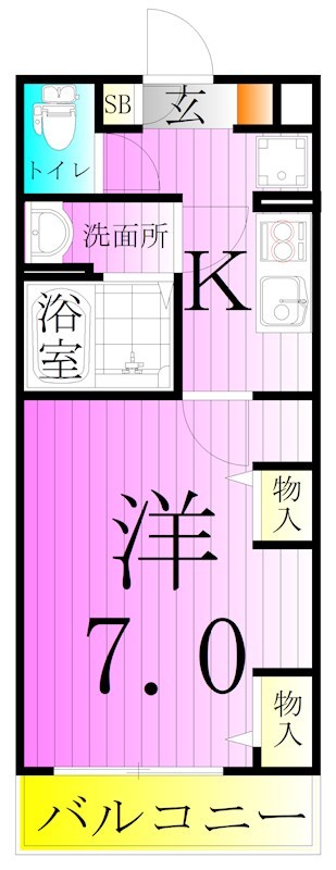 （仮称）リブリ・足立区西新井 間取り図