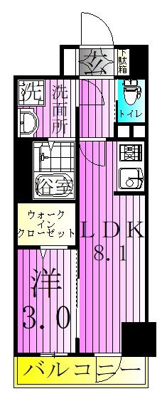 HF北千住レジデンス 間取り図