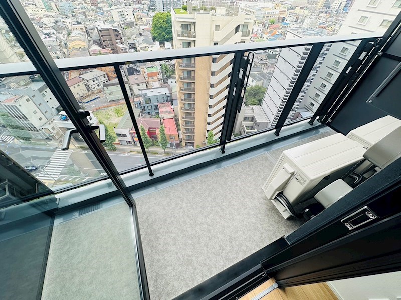 HF北千住レジデンス ベランダ