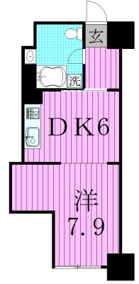 Ｍａｉｓｏｎ　ｄｅ　Ｍｅｒｃｉ（メゾンドメルシー) 間取り図