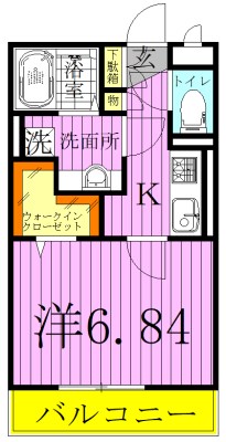 ヴィラ・エトワール 間取り図