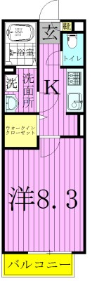 Ｌｕｉｓ．ｇ 間取り図