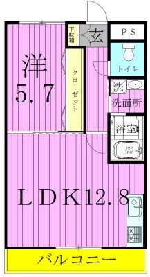 ザ・グランド・アルビオン 間取り図