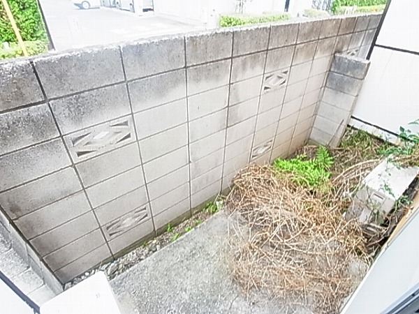 南柏コーポ ベランダ