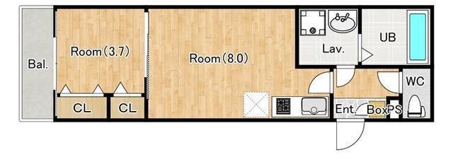 (仮称)ジーメゾン柏増尾ミューズ 103号室 間取り