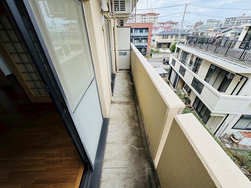 アメニティ富里 ベランダ