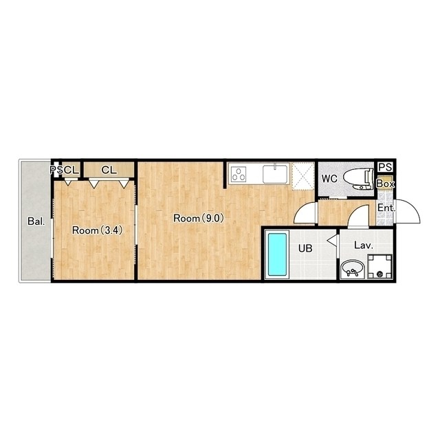 （仮称）ジーメゾン松戸六実ディア 間取り