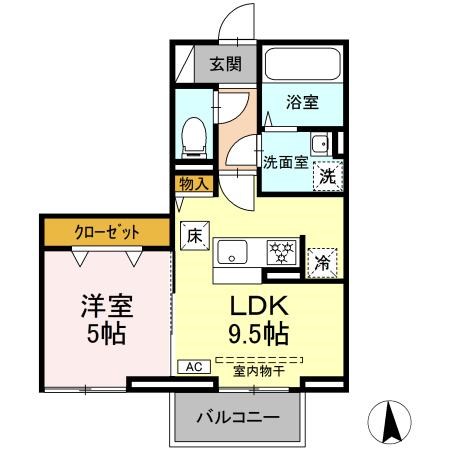 ミオ・デライト 間取り図