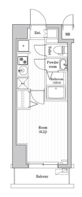 SPコート亀有 間取り図
