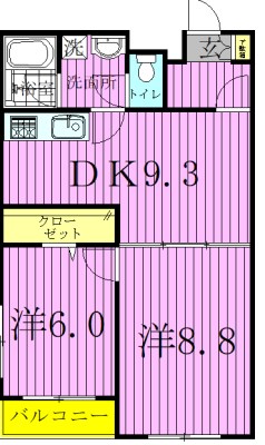 ソフィアガーデン 間取り図