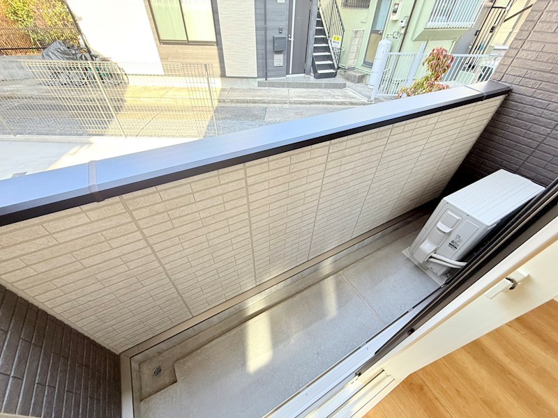 アリビオ五反野 ベランダ