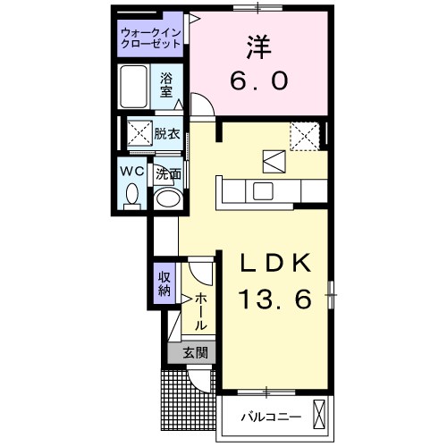 ボナポルタB 間取り