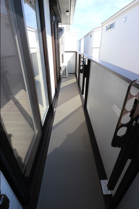 ラシーヌB ベランダ