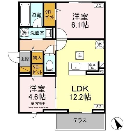 フェリスタ 間取り