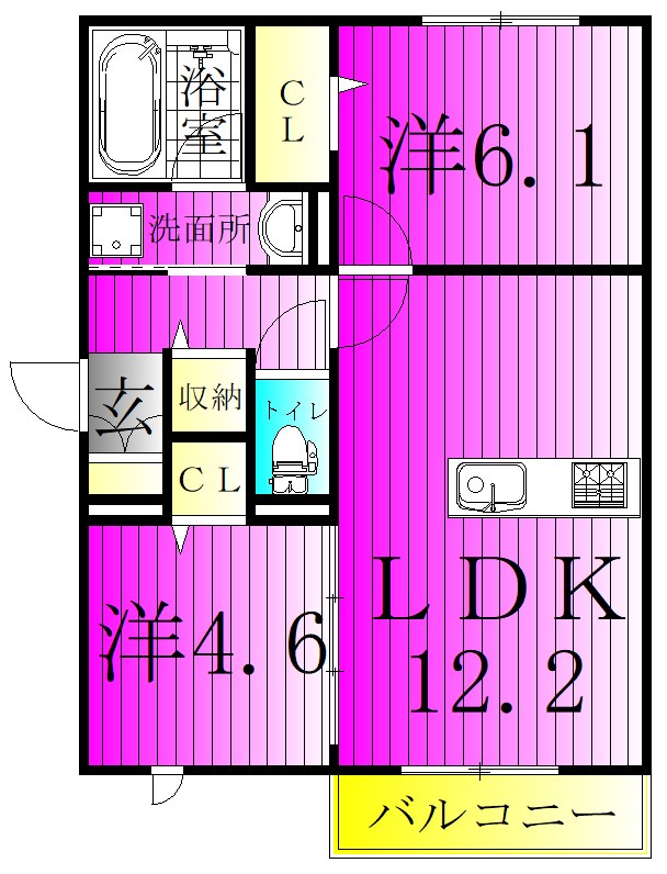 フェリスタ 間取り