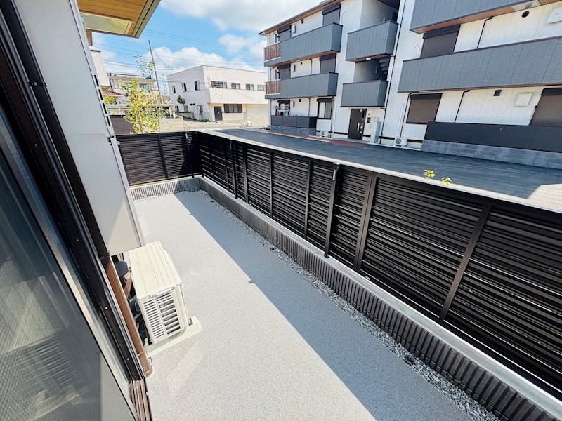 フライハイト ベランダ