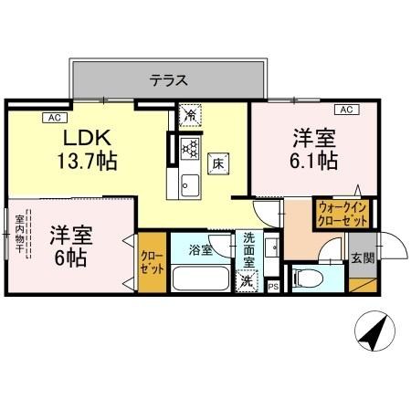 フライハイト 間取り