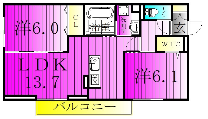 フライハイト 間取り