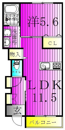 ザ・パーシモン・テラス 間取り