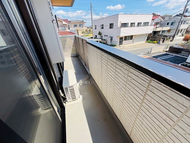 フライハイト ベランダ