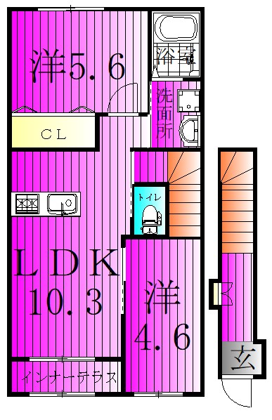ザ・パーシモン・テラス 間取り