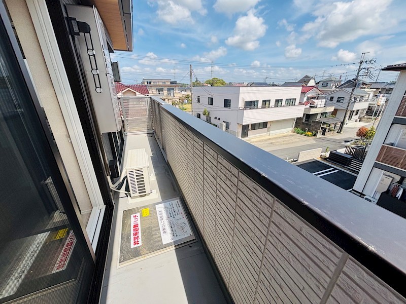 フライハイト ベランダ