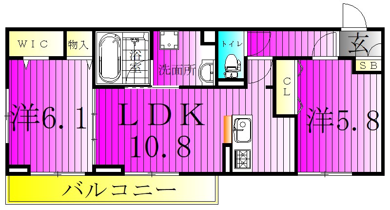 プラヴール 間取り