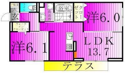 リベラル 間取り