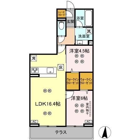 ローテ　ベルク 間取り図