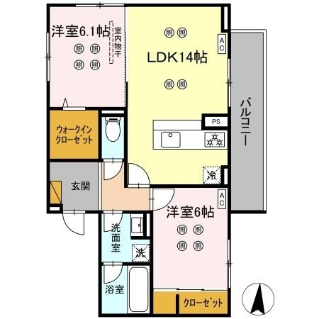 ローテ　ベルク 間取り図