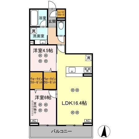 ローテ　ベルク 間取り図