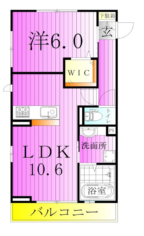 プライム　メゾン  間取り図