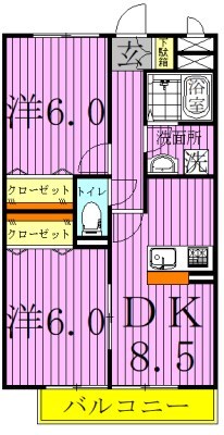 カーサニコル 間取り図