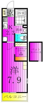 フラットおおたかの森 間取り