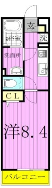 リブリ・Ｅｍｅｒｇｅｎｃｅ　Ⅱ 202号室 間取り