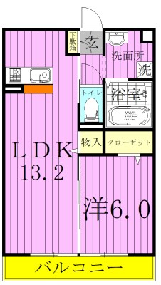 ソフィアＳＴ 105号室 間取り