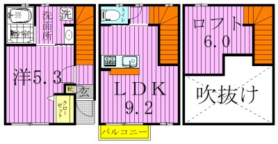 ラ・グランシューズ 間取り図