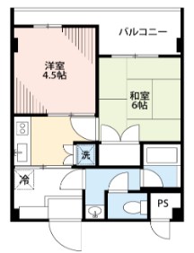 第一正五コーポ 間取り図