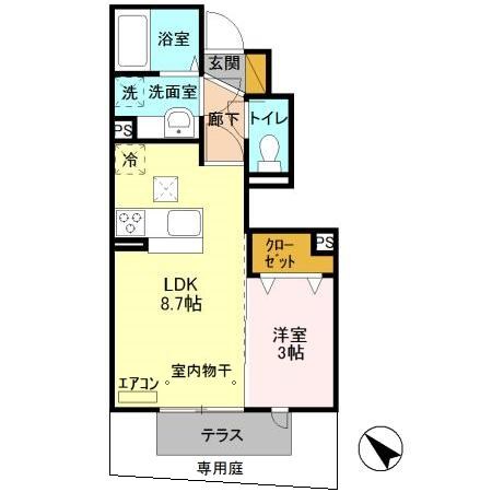 ラ・セゾンクレール 間取り