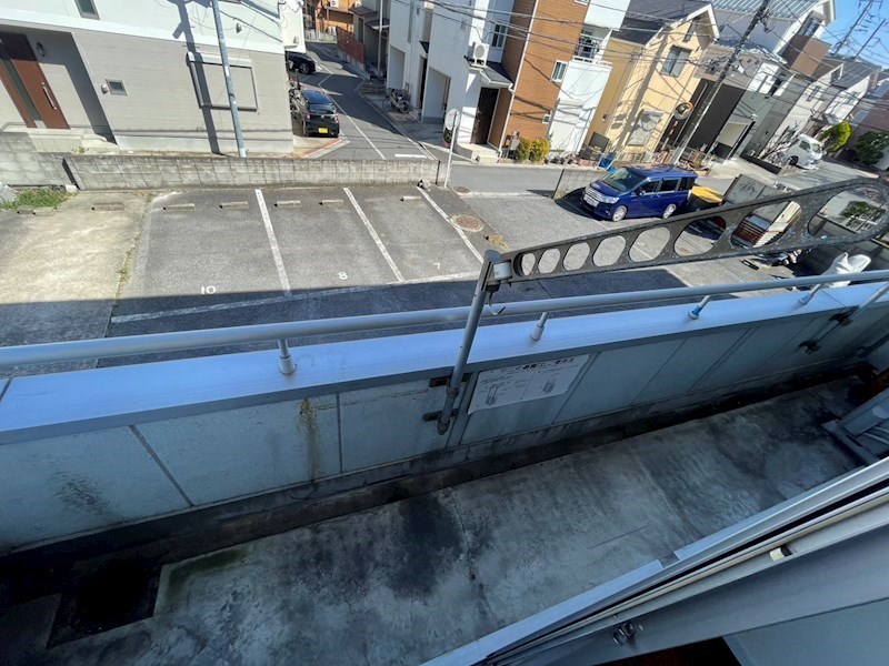 ヴェラハイツ扇 ベランダ